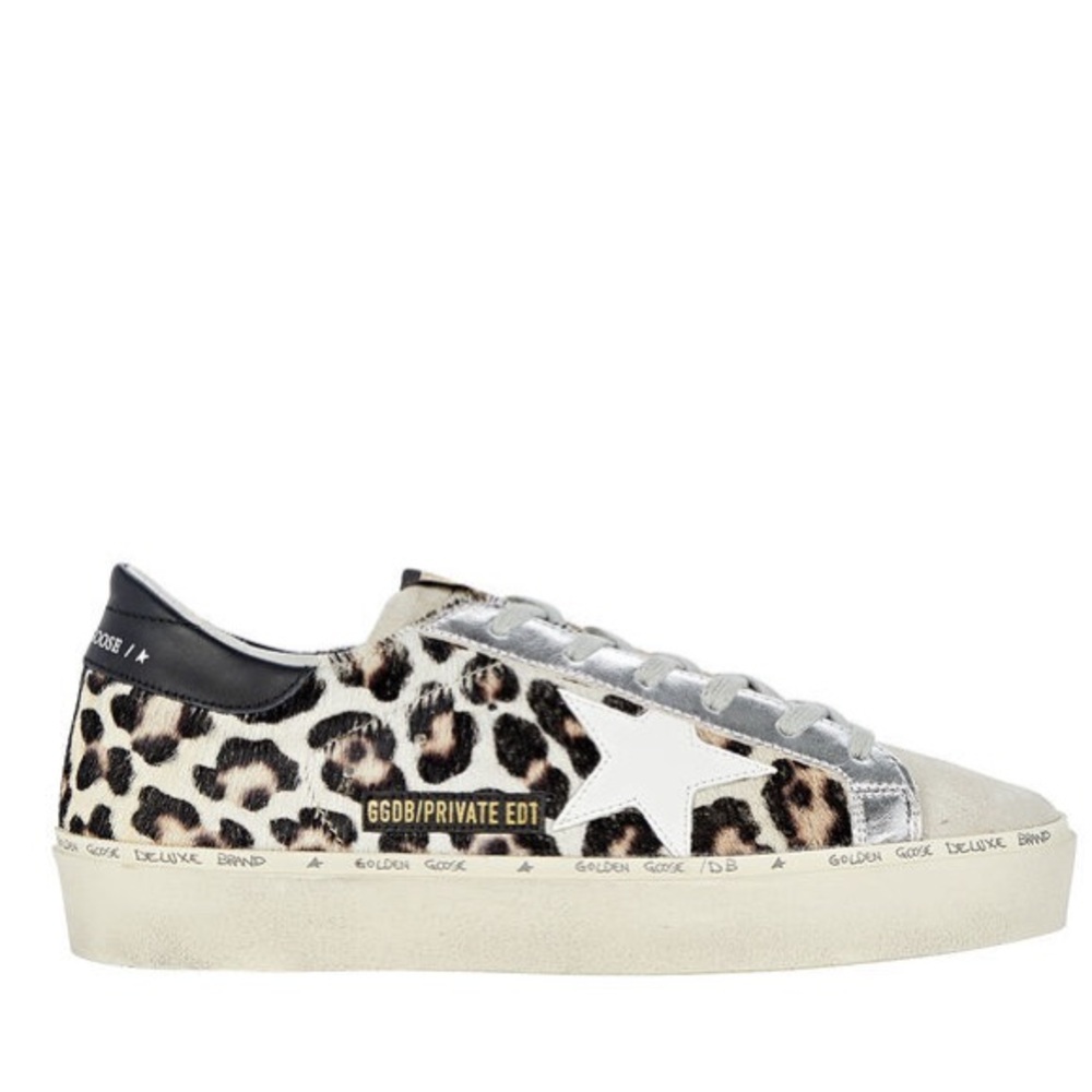 Women’s Golden Goose Hi Star leopard size 36